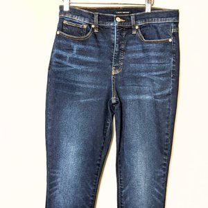 Lucky Brand Jeans Dark Wash Regular High Rise Skinny Bridgette denim